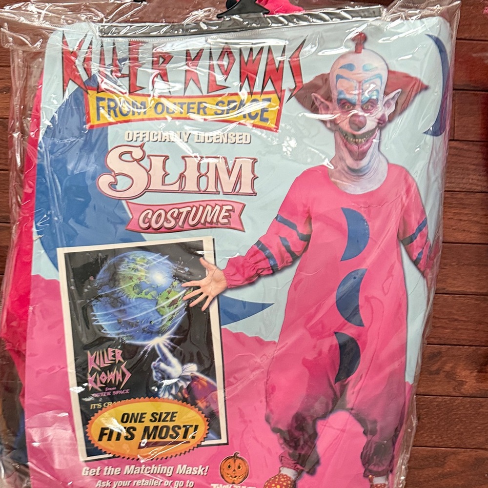 KILLER KLOWNS FROM OUTERSPACE- slim costume (officially licensed)